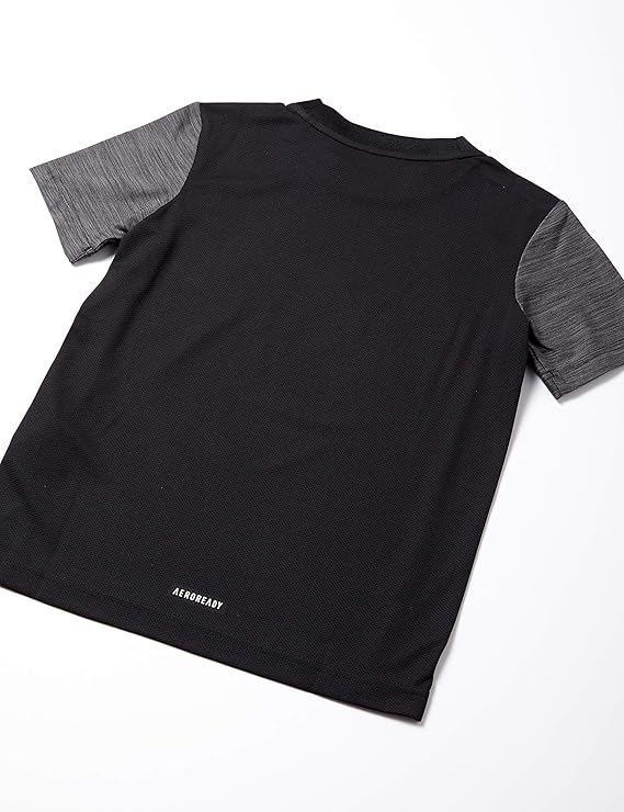 Amazon.co.jp: Adidas JKH99 Kids AeroReady, Heather, Short Sleeve T-Shirt :  Clothing \u0026 Accessories