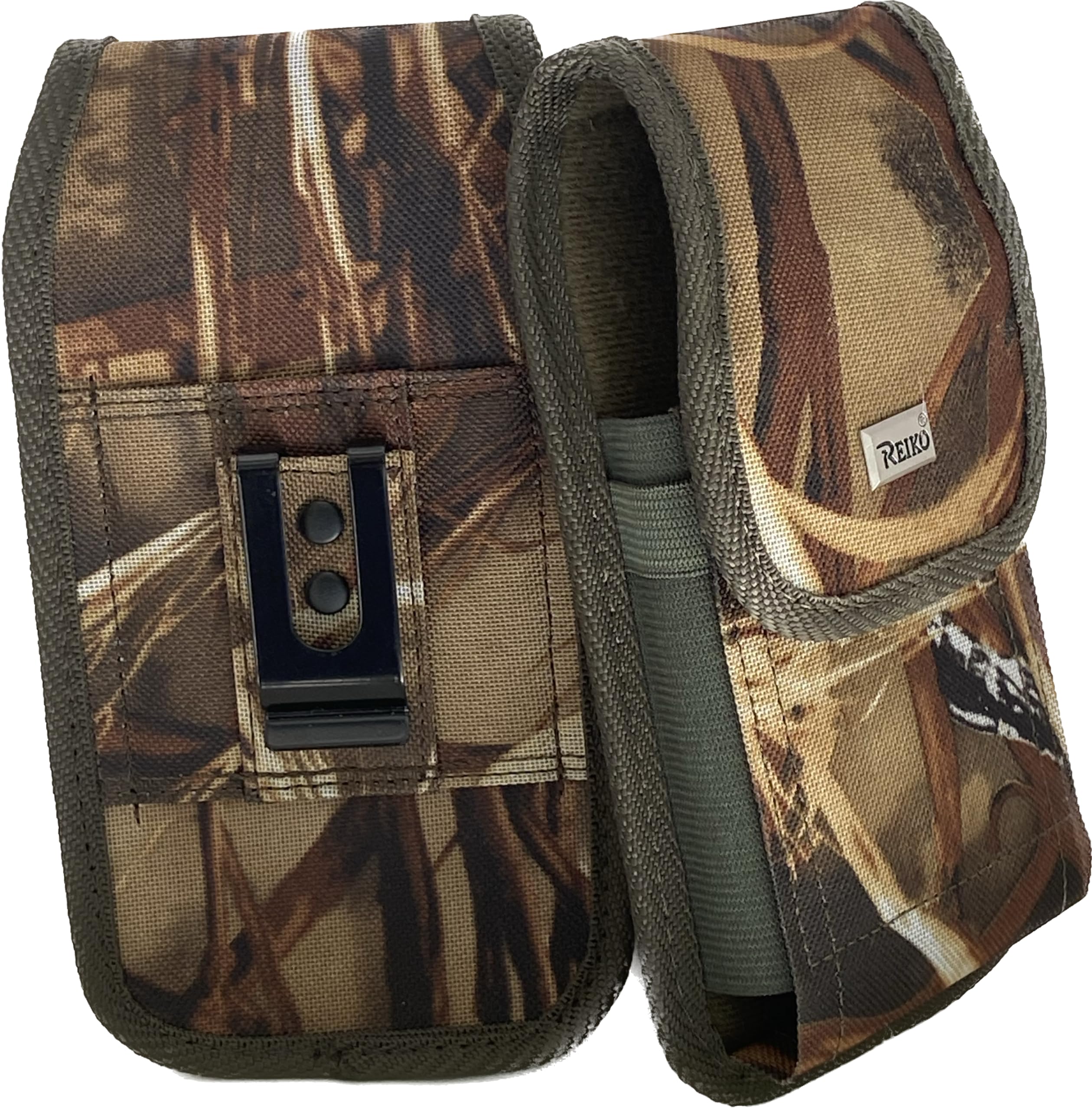 Newyorkcellphone Compatible with Samsung Galaxy s24 Ultra, s24 Plus with a Thin Cover on it. Camo Rugged Case with Belt Loop, black