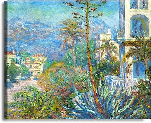 Miniatura 305 de A&T ARTWORK Antibes Seen from The Salis Gardens de Claude Monet Las Obras de Arte Clásico Mundial Reproducciones, Impresiones de Arte en Lienzo