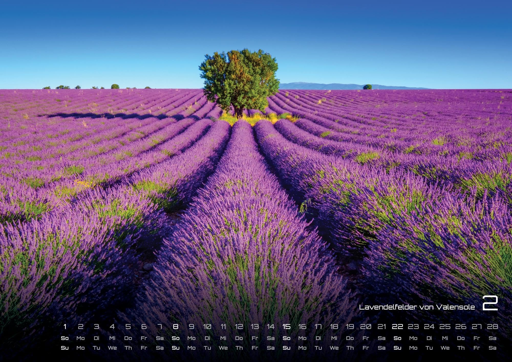 Provence - ein besonderes Stück Frankreich - 2026 - Kalender DIN A2: Der Wandkalender mit den schönsten Motiven aus dem Südosten Frankreichs für das ... extragroßen Format DIN A2 (ca. 60 x 42 cm)!