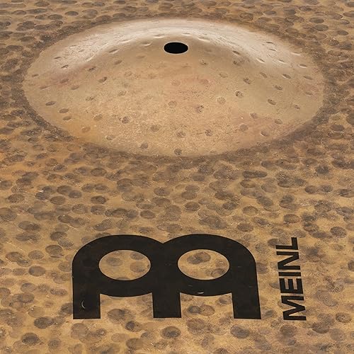 Miniatura 10 de Meinl Cymbals Byzance Dark 21 pulgadas doble Down Crash-Ride, Matt Halpern Signature - Fabricado en Turquía - Bronce B20 martillado a mano, 2 años