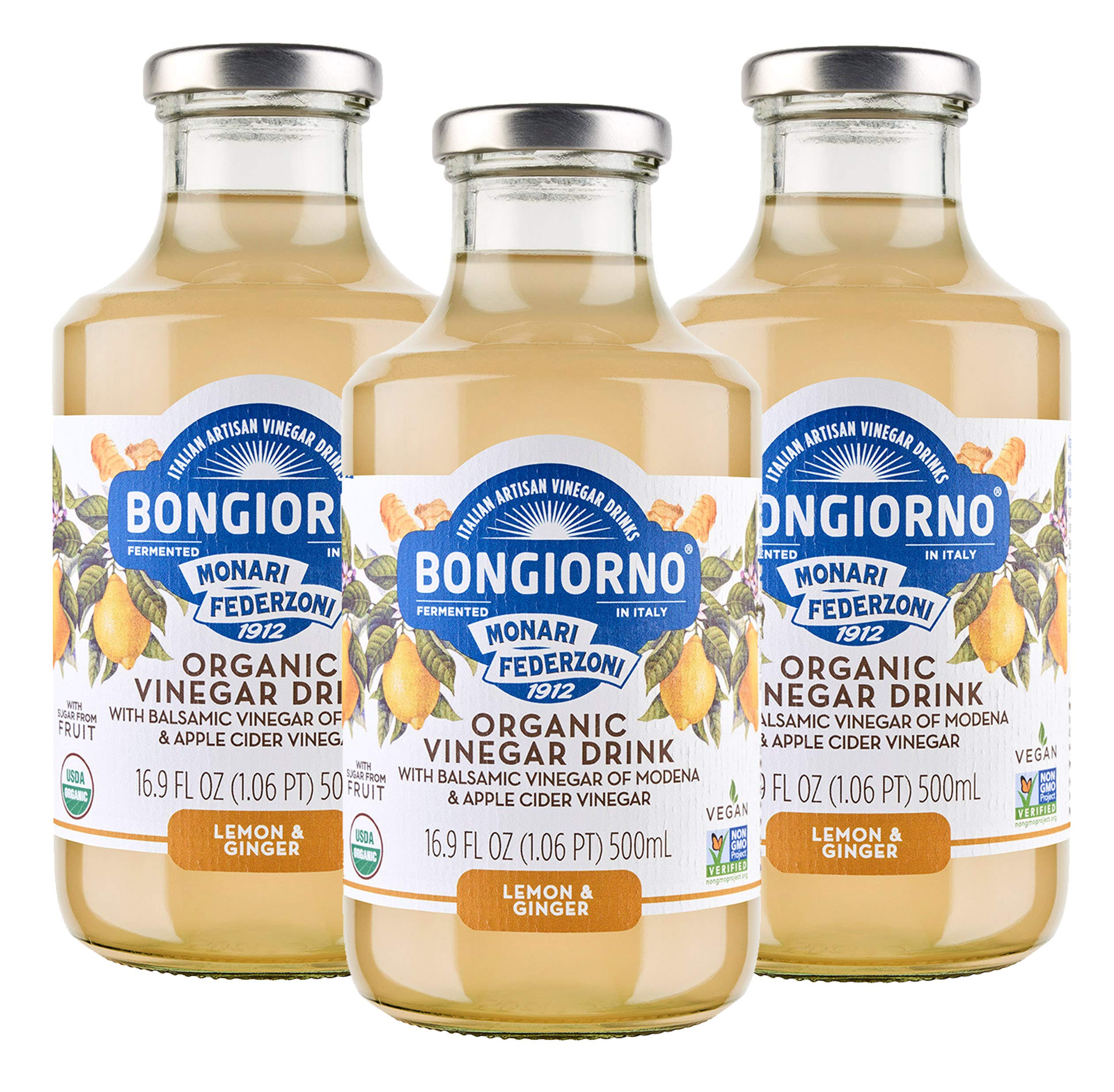Buy iorno Lemon Ginger Vinegar Drink with Balsamic & Apple Cider