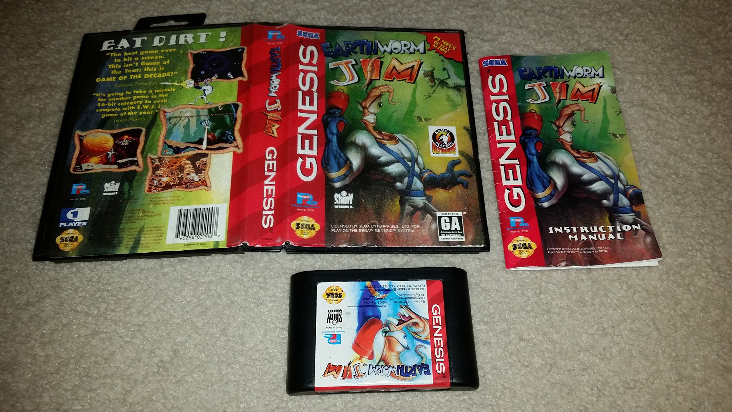 Earthworm Jim: Sega Genesis: Video Games - Amazon.ca