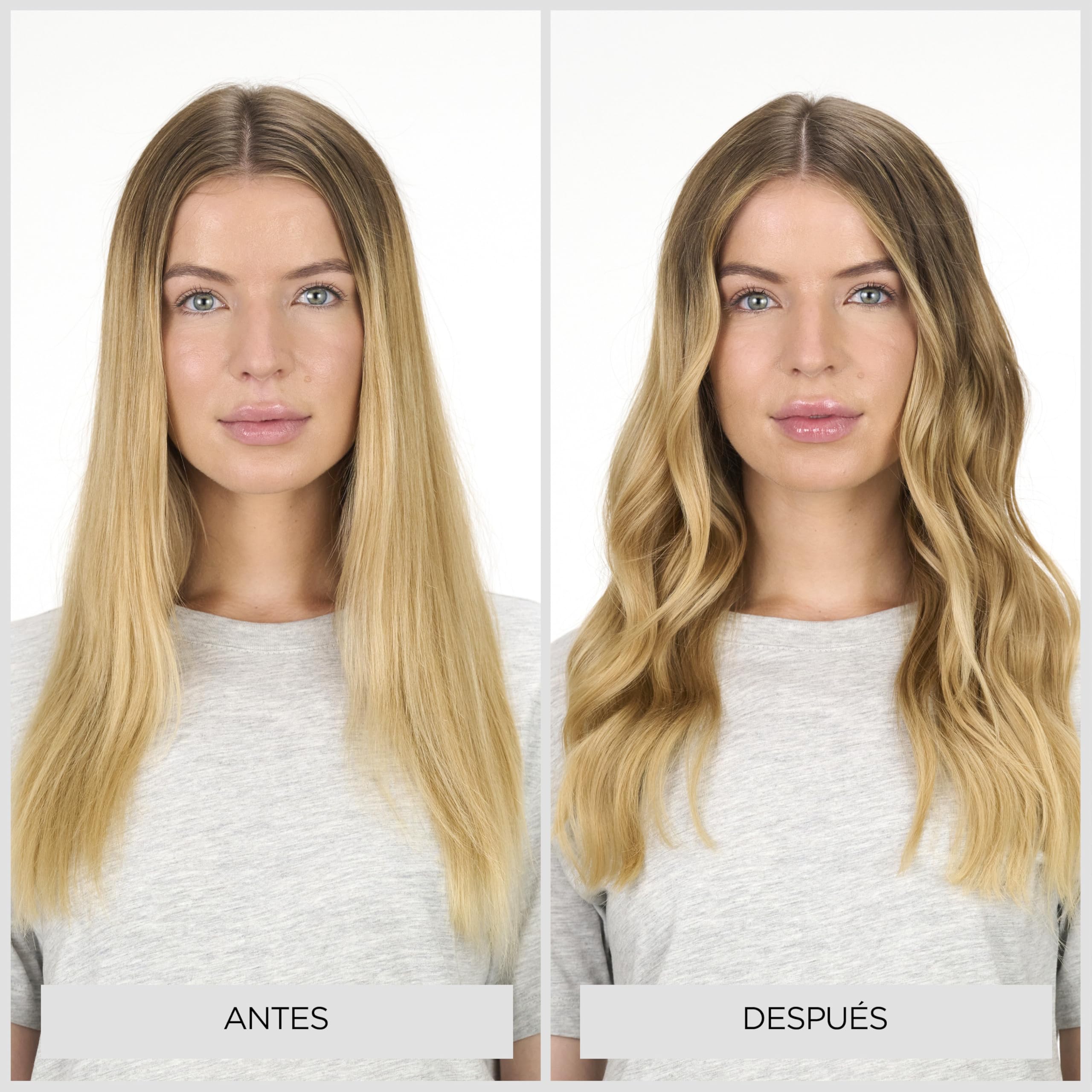 BaByliss Plancha de Pelo Rose Gold - Placas de cerámica, Peinado suave, Multivoltaje, Plancha de viaje, Calentamiento ultrarrápido en 15 s, 3 ajustes de calor hasta 235°C, Alisado fácil, 2598PE