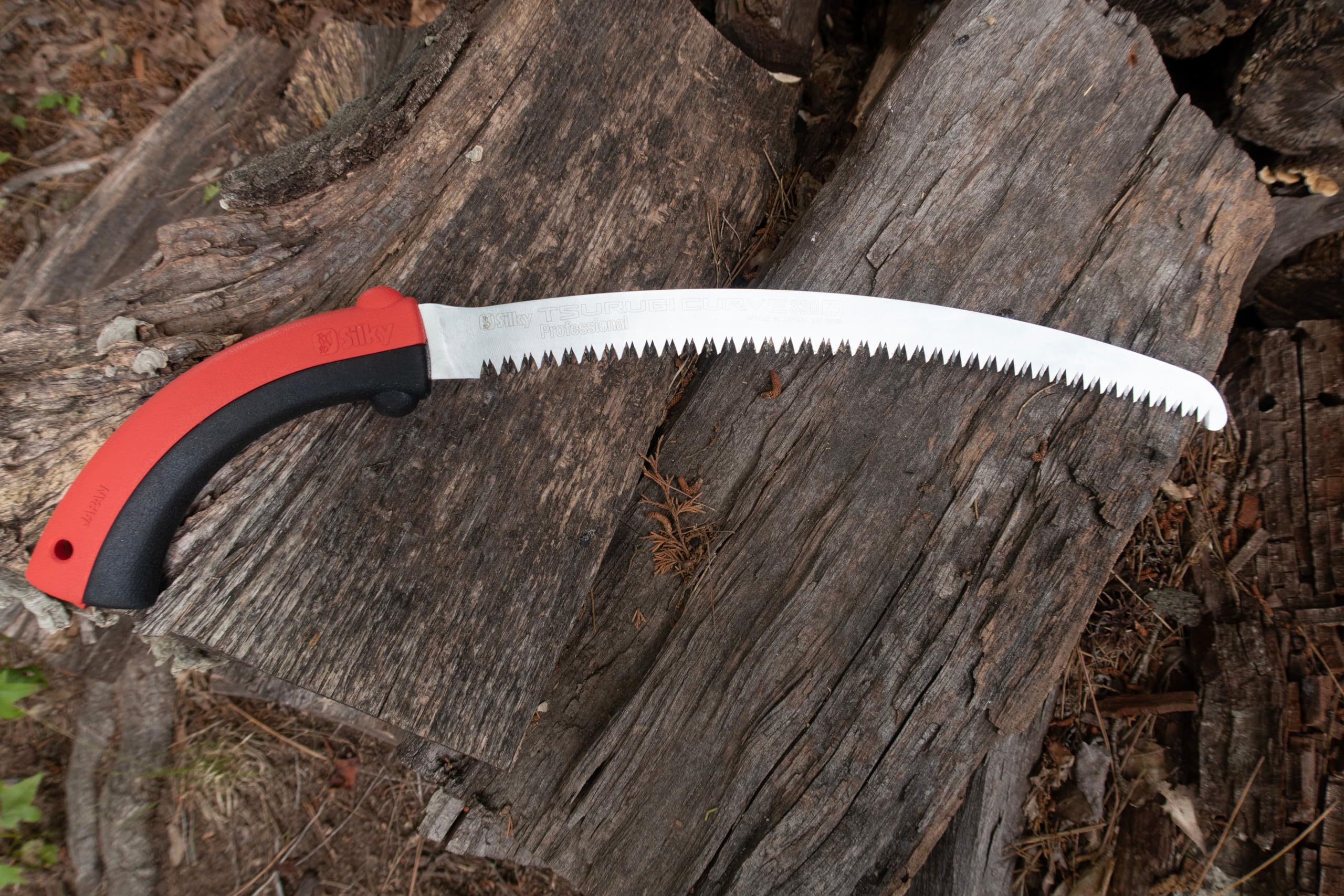 Silky 454-27 Tsurugi Curva Sierra de mano, 270 mm, dientes grandes