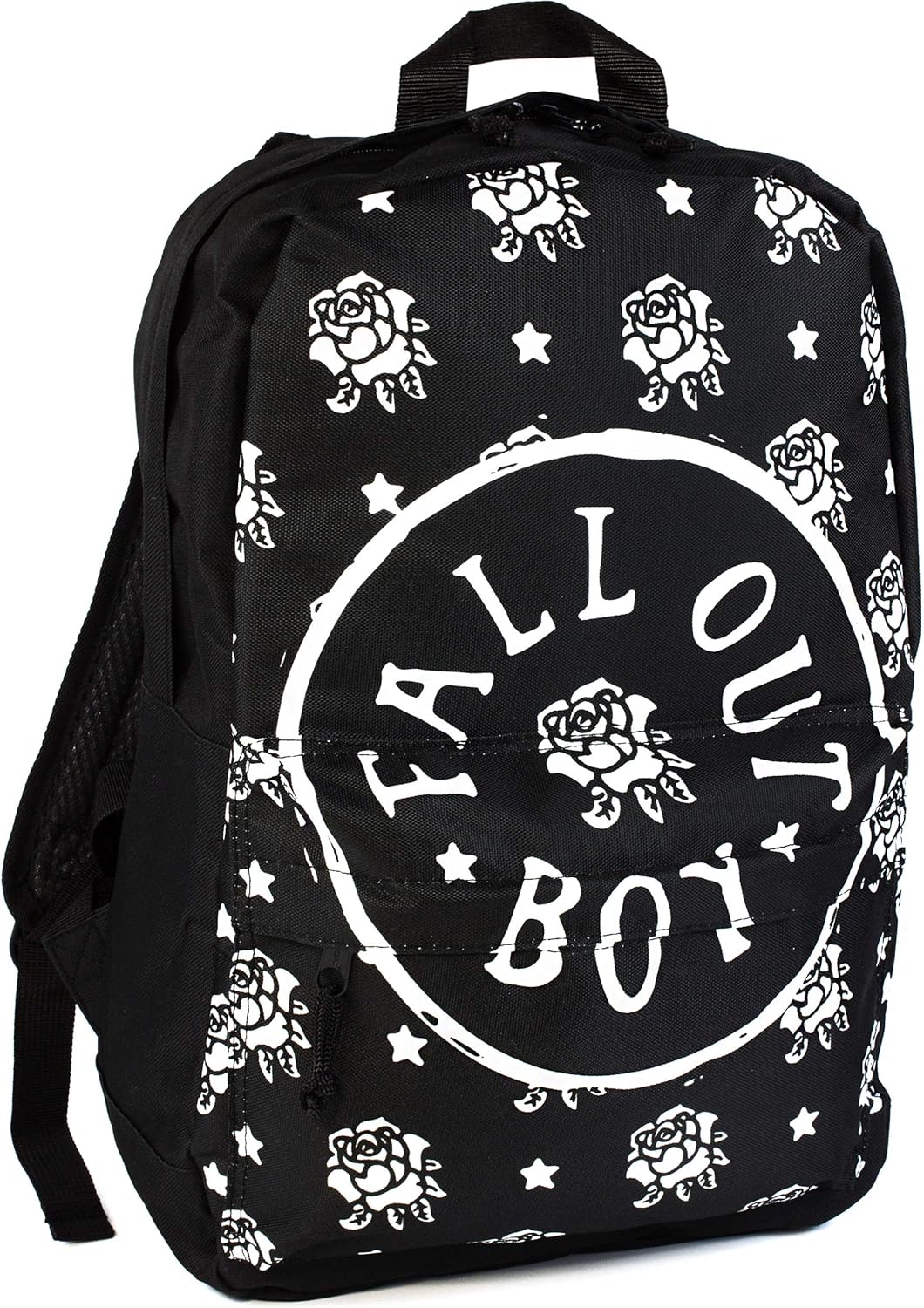 Fall Out Boy Backpack Rock Sax Rose Stamp Music Merchandise Rucksack Bag Adults