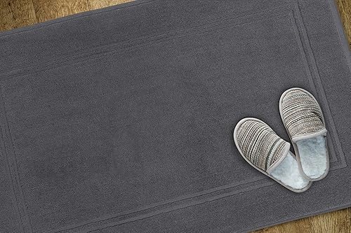 Miniatura 5 de Tens Towels Alfombrillas de baño 100% algodón de 20 x 32 pulgadas (no una alfombra de baño), súper absorbentes, toallas de piso de calidad de hotel,