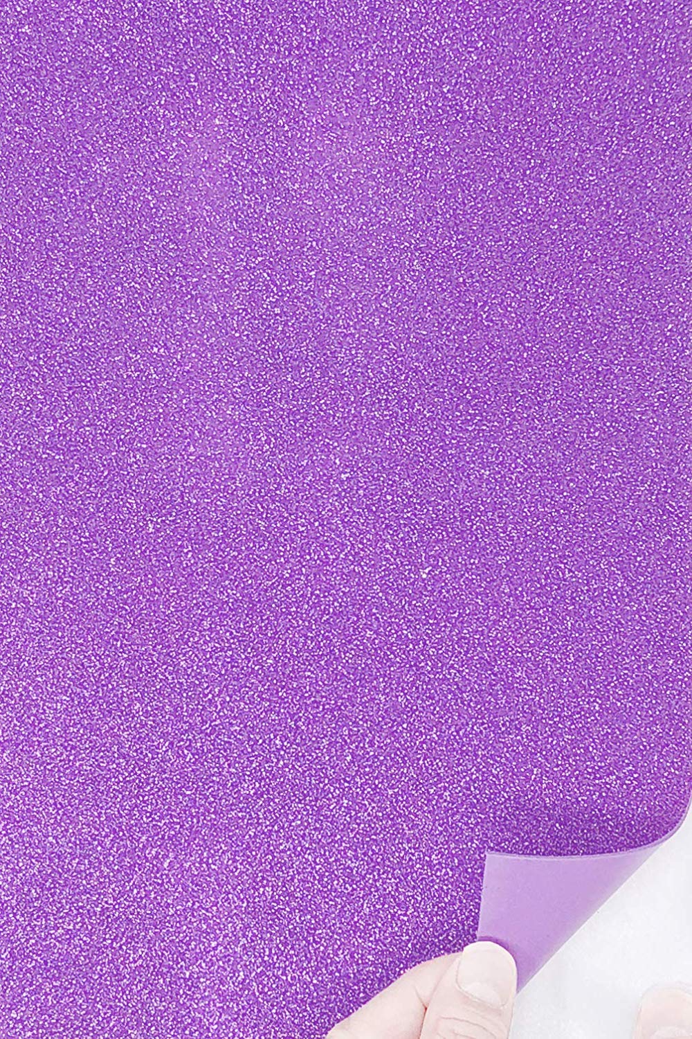 Morel Self Adhesive Easy To Peel Off Glitter Foam Gumming or Sticker Sheets, A4 Size, Pack Of 10 sheets Color Dark Pink-picture-36