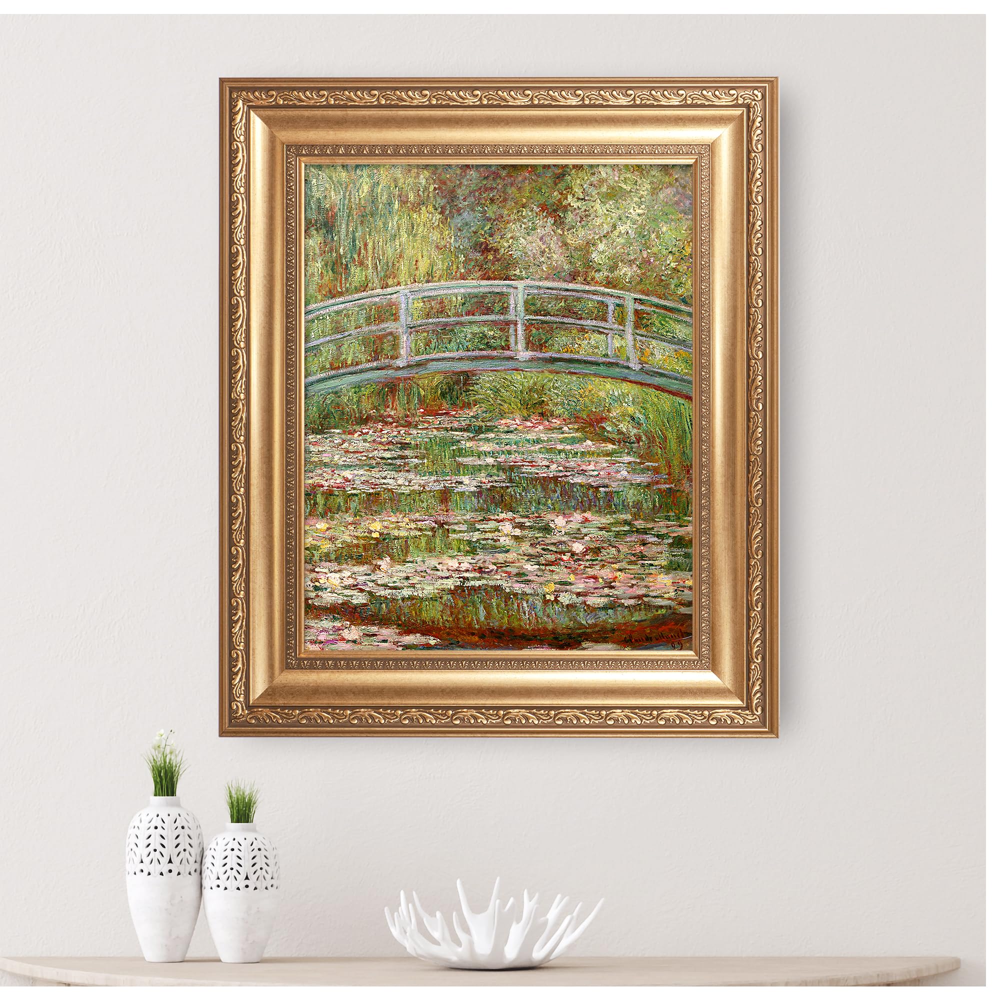 Amazon.com: Bridge Over A Pond of Water Lilies by Claude Monet
