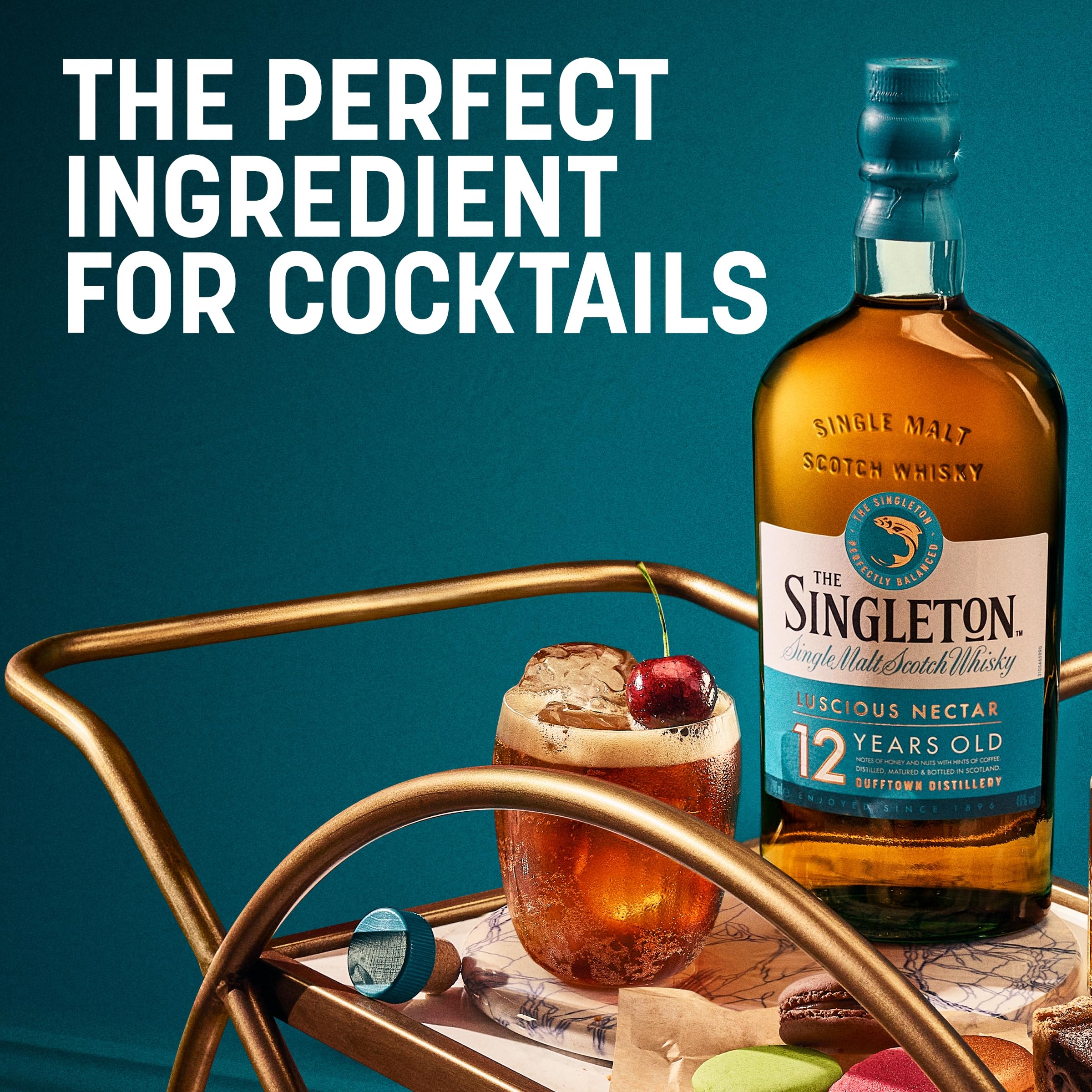 The Singleton 12 Jahre | Single Malt Scotch Whisky | aromatischer| Geschenkempfehlung | handgefertigt aus der schottischen Speyside | 40% vol | 700ml Einzelflasche |