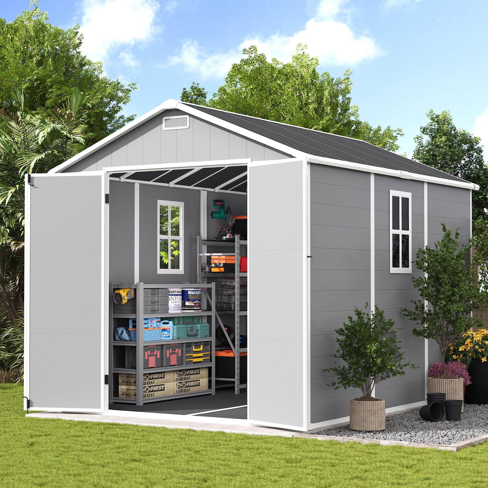 UDPATIO Cottage Shed