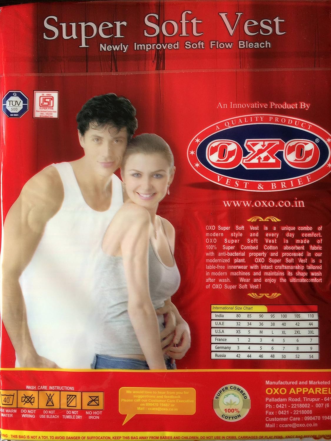 Oxo vests and briefs online Clearance