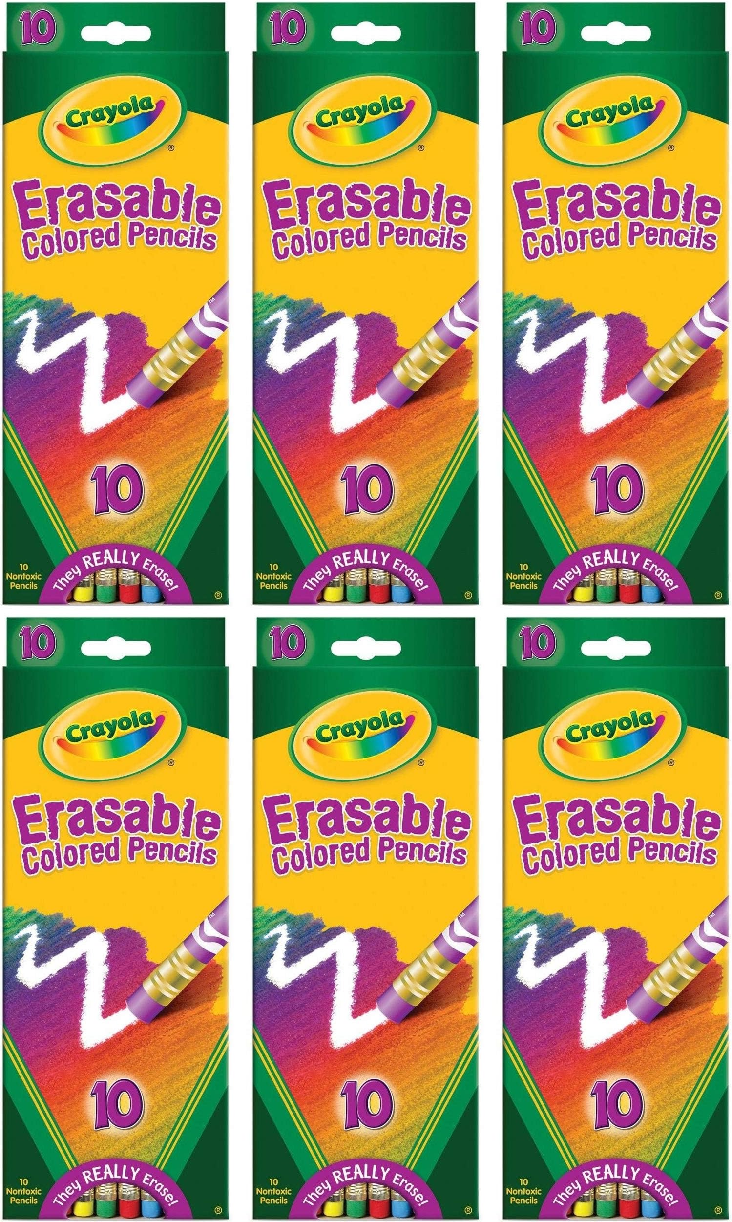 Crayola 68-4012 Matite Colorate Lunghe – 12 Colori – Legno Riforestato – Colori Morbidi – Ideali Per Scuola E Hobby