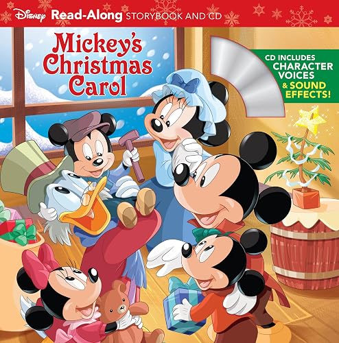MICKEYS CHRISTMAS CAROL STORYBK/CD
