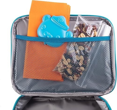 Miniatura 2 de Octonauts Above & Beyond - Paquete múltiple de 4 unidades reutilizables de hielo duro, diseño delgado y ligero, los paquetes de congelador finos