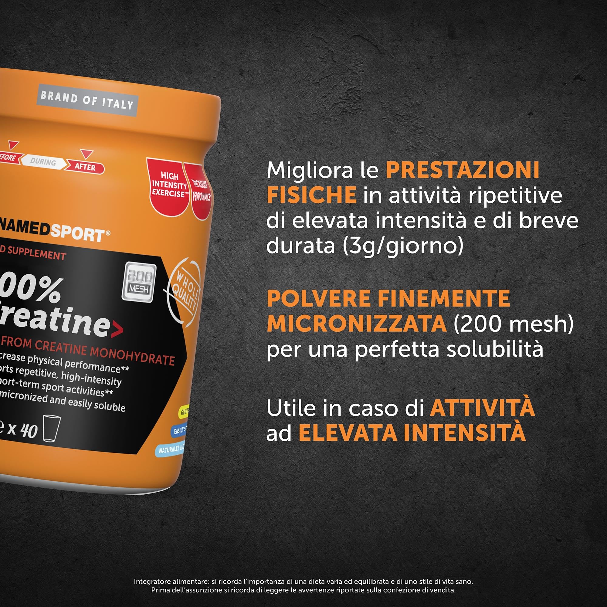 NAMEDSPORT Star Whey Isolate Proteine 750g Cioccolato + 100% Creatine in Polvere 250 g | Proteine del Siero del Latte e Creatina | Massa Muscolare e Recupero | Low Sugar & High Protein
