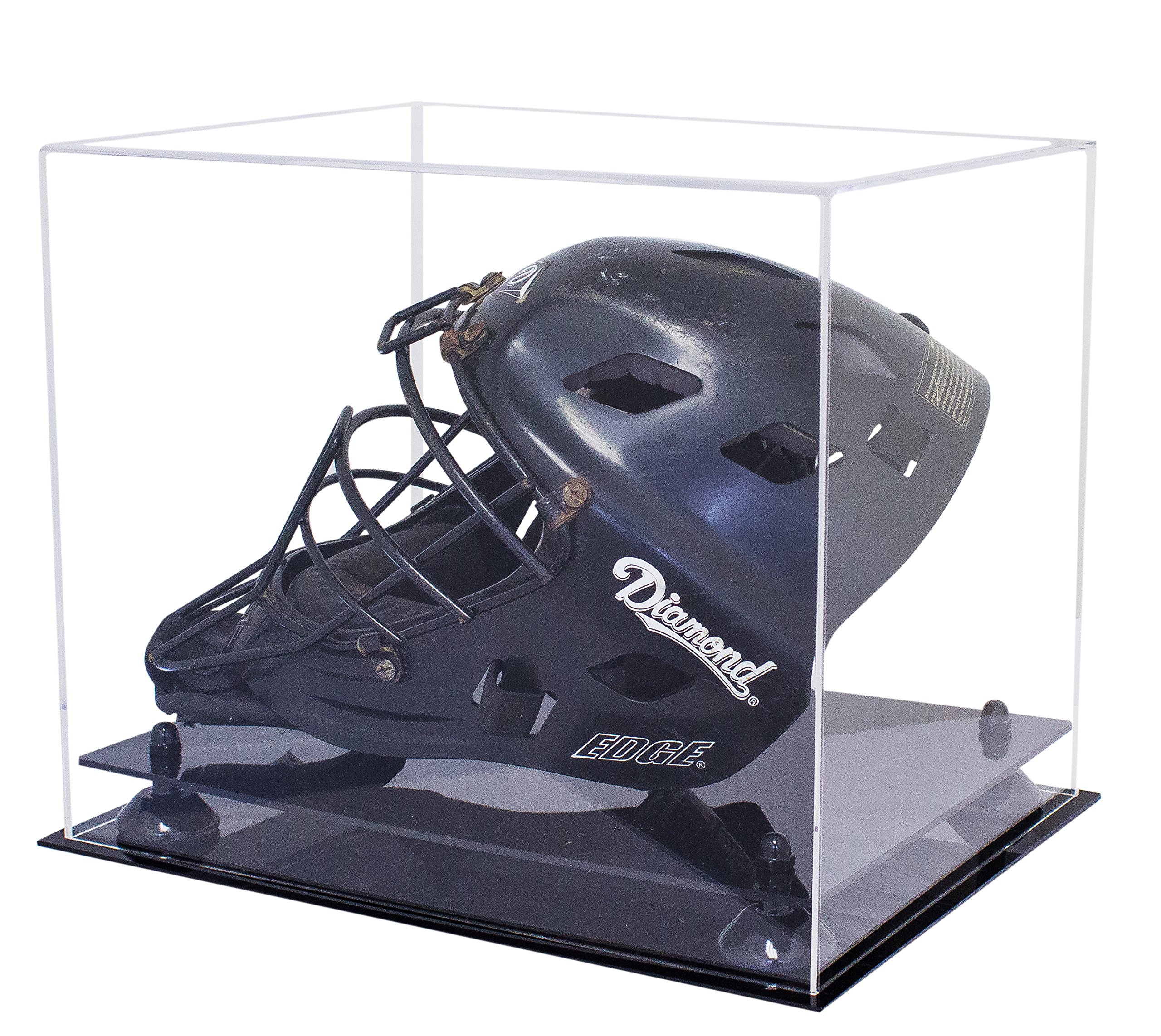 Better Display Cases Acrylic Catchers or Goalie Helmet Display Case