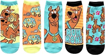 Hyp Scooby Doo Juniors / Women 5 Pack Ankle Socks