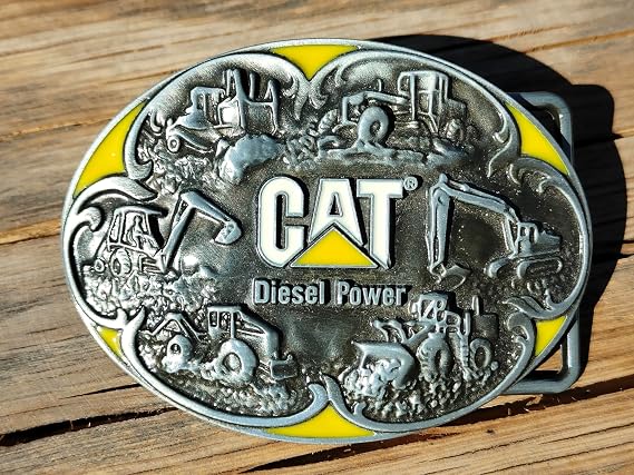 Belt Buckle Cat Diesle Power Caterpillar