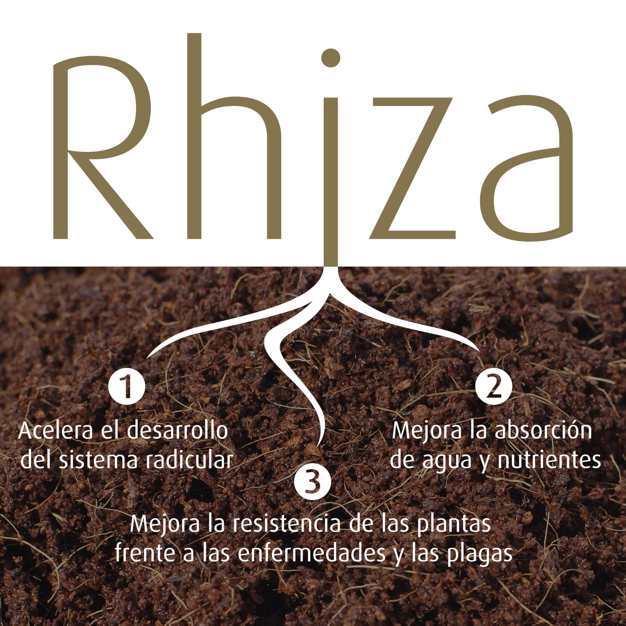 UGro Rhiza1200 - Micorrizas Naturales, Hongos beneficiosos que estimulan el Crecimiento y Mejoran la Nutrición de las Plantas. Para el desarrollo Rápido de las Raíces