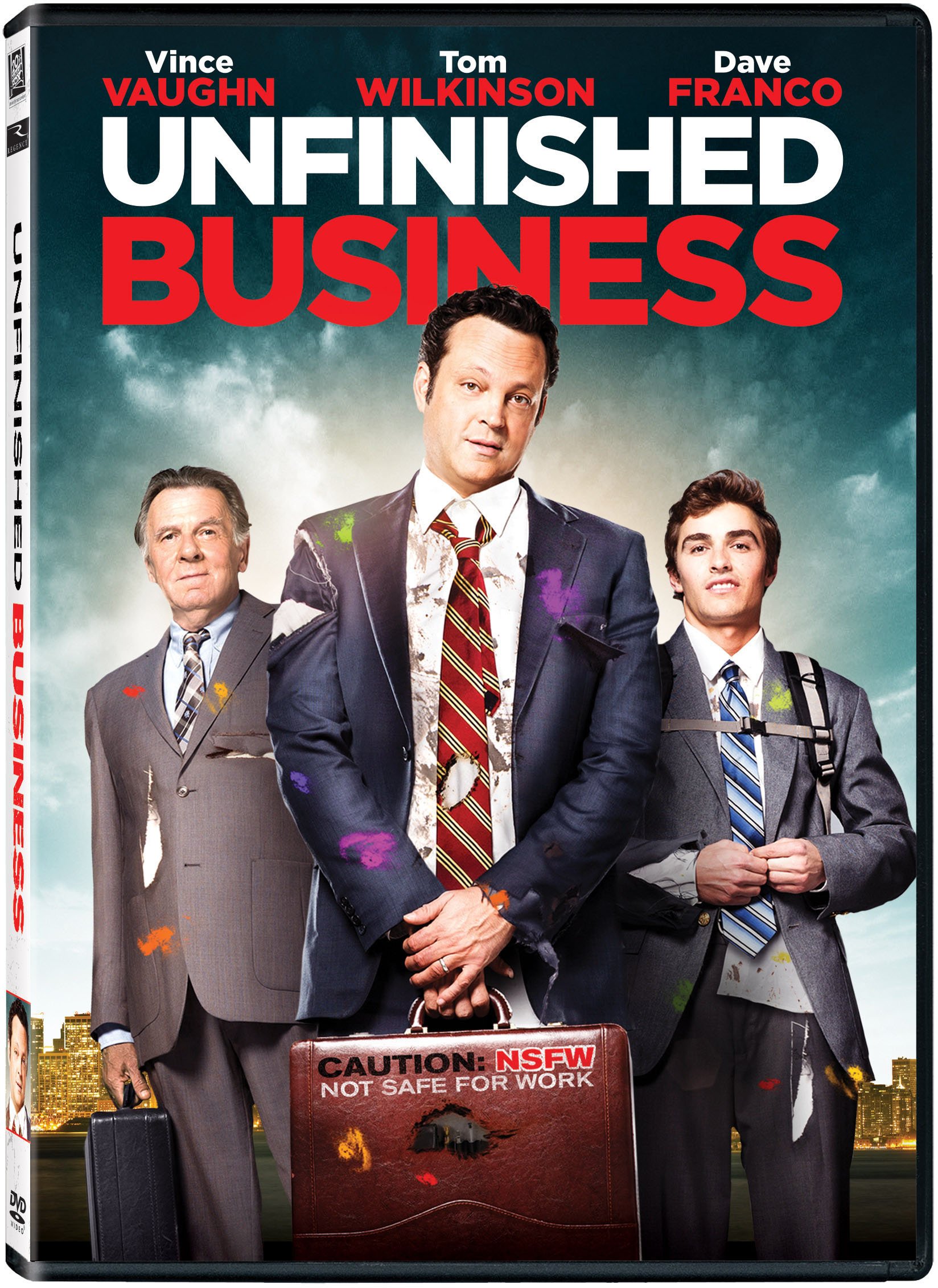 Unfinished Business DVD importado de USA para coleccionistas de cine