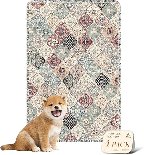 Miniatura 137 de nunubaby Almohadillas lavables para orina de perros, elegante, antideslizante, a prueba de fugas, reutilizable, ultraabsorbente, para jaulas y