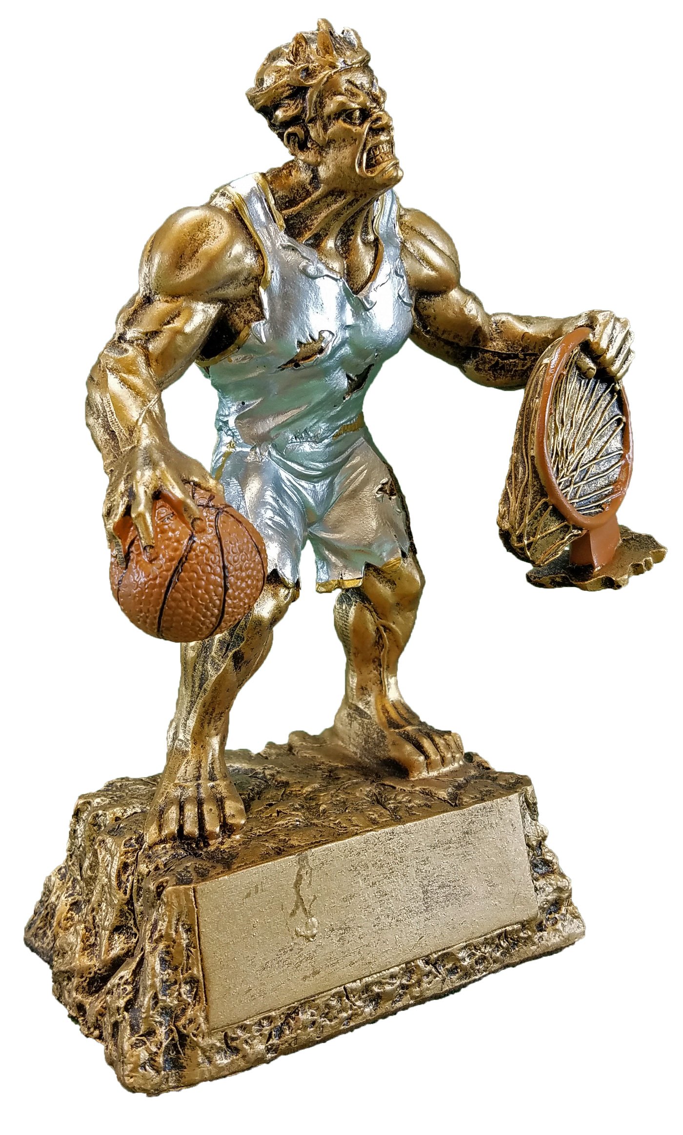 Decade Awards Monster Basketball Trophy Triumphant Beast Basketball