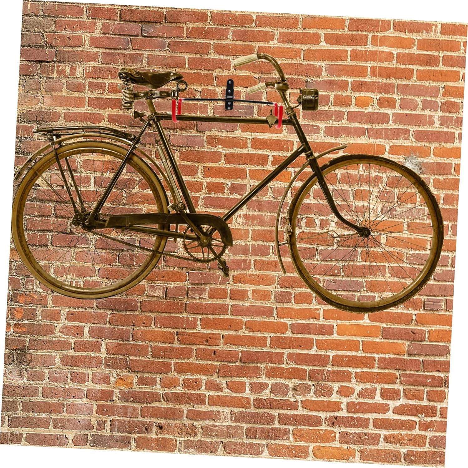 Wall-Mounted Hanger Manganese Bike Hook for Garage Storage Space-Saving Organizer for Indoor and Outdoor Use Easy Installation for Bike Types