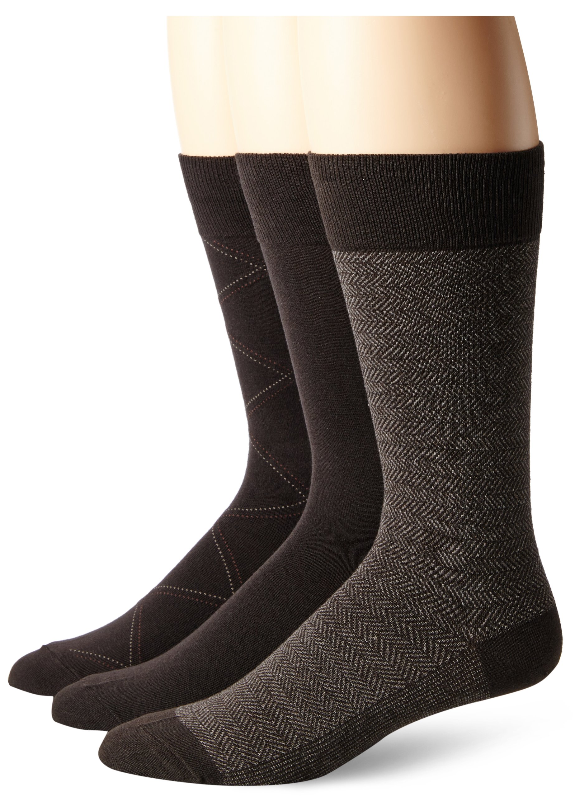 Jockey Men's Socks Modern Diamond Crew - 3 Pack