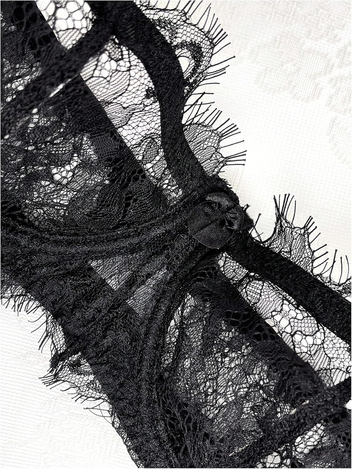 WDIRARA Women's Lace Underwire Bandeau Strapless Bra Adjustable Straps Bras - Image 4