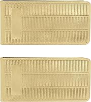 Vista 4 de Stephanie Imports Juego de 2 clips de dinero en caja de acero inoxidable cromado