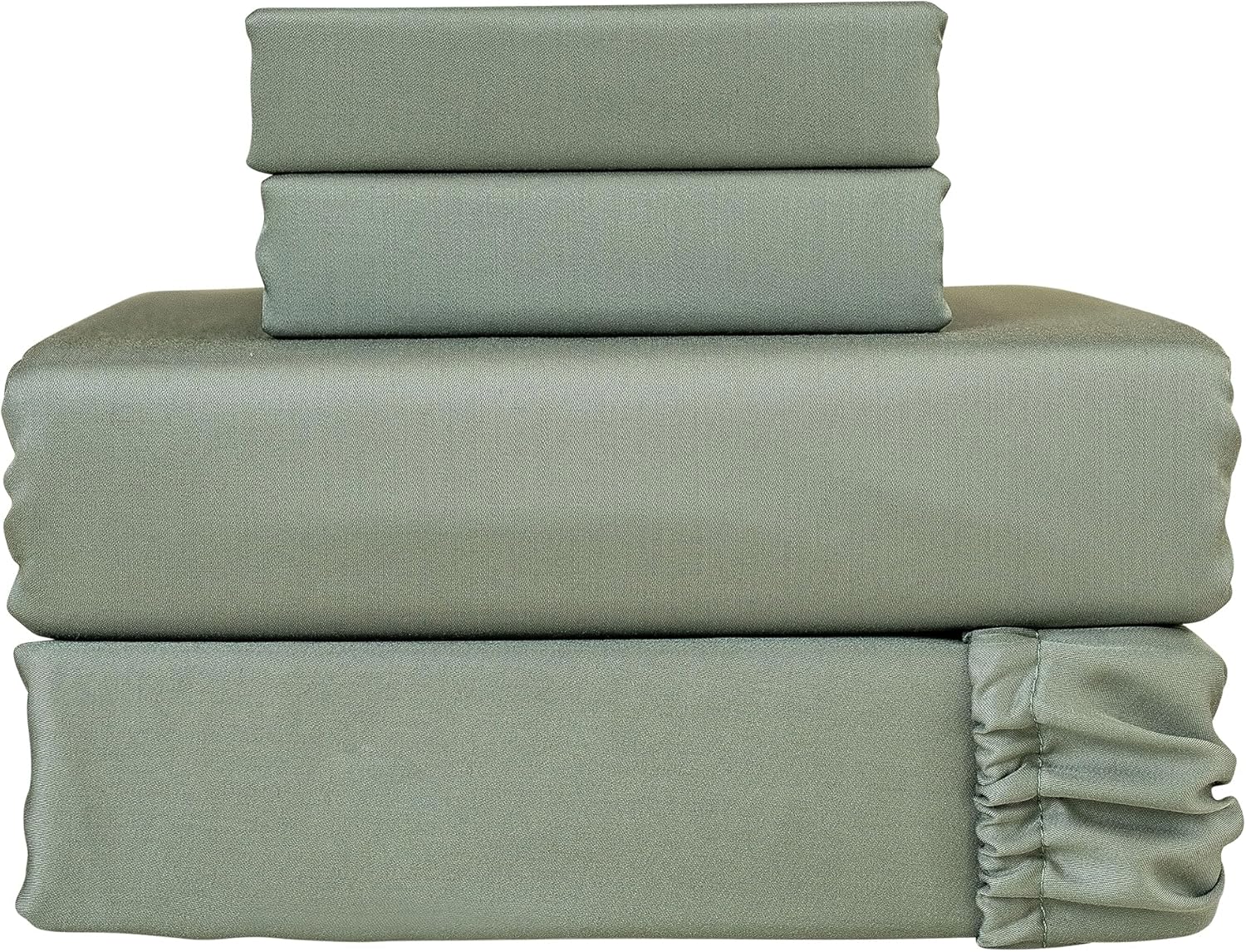 DELITE | Lyocell Bed Sheet Set | Organically Grown | Luxuriously Soft | Cooling for Hot Sleepers | Deep Pockets | 4pc Set (Nomadic Desert, Queen (U.S. Standard))