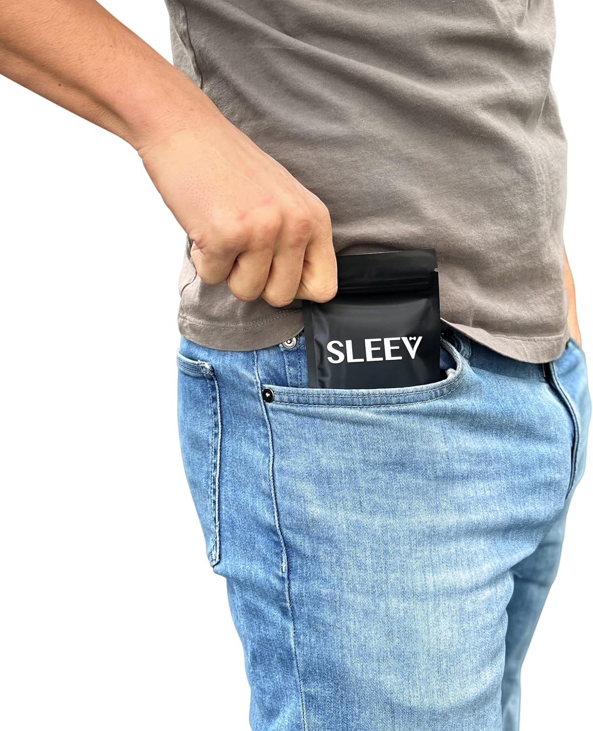 SLEEV Pleasures Sleeves for Men, Pre-Lubricated Stroker, 15-Pack – Disposable for Easy Cleanup and Textured Ribbed Interior for Ultimate Solo Pleasure