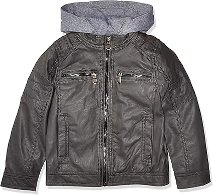 boys pleather jacket