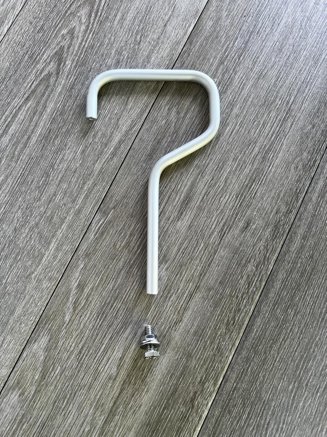 Generic Handle for Solo Stove Heat Deflector. Made in USA, Silver