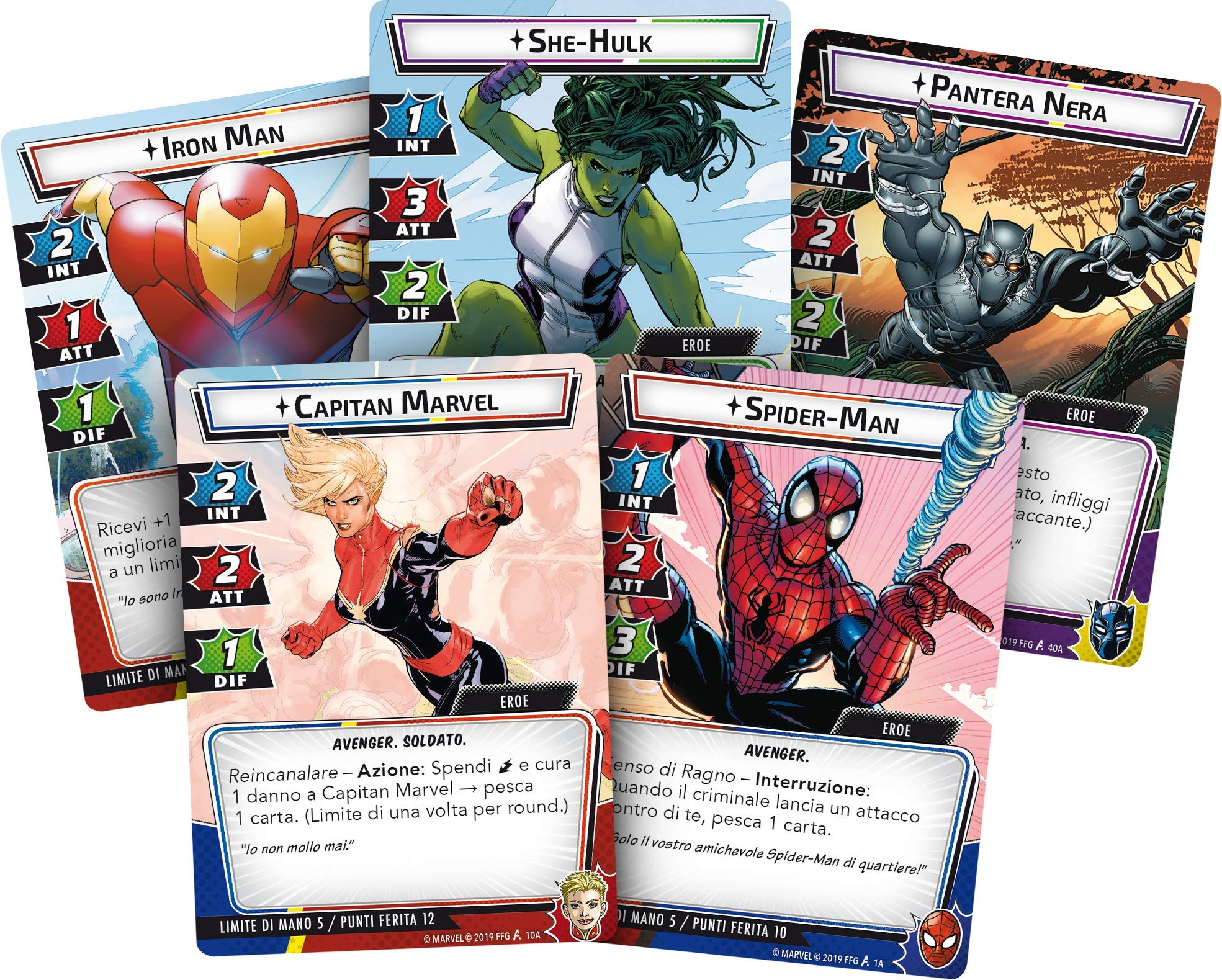 Asmodee Italia - Marvel Champions: El juego de cartas, color, 9330