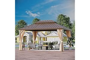 GAZEBEST 12x16 Hardtop Gazebo