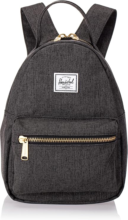 herschel mini backpack black
