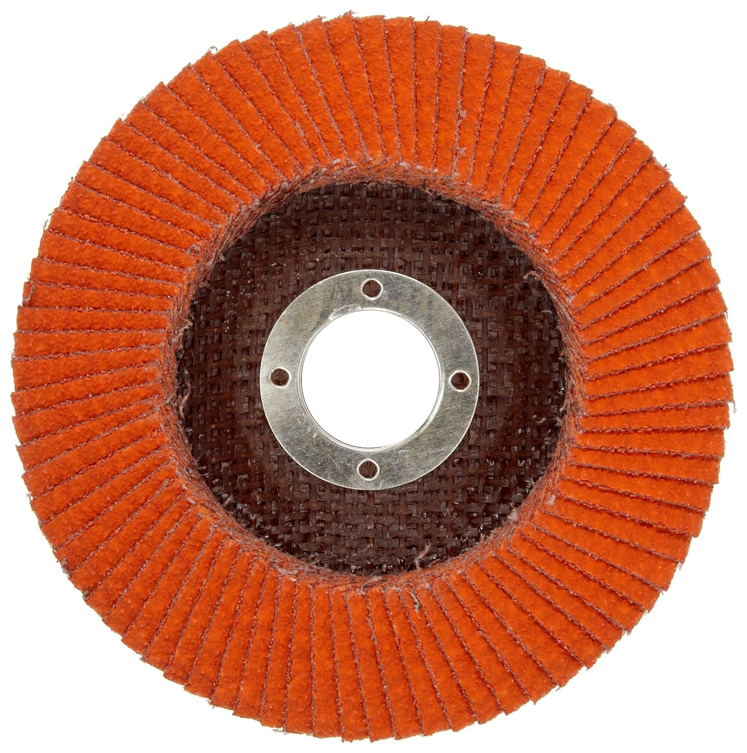 Norton Blaze R980P Abrasive Flap Disc, Type 29, Round Hole, Fiberglass Backing, Ceramic Aluminum Oxide, 5" Dia., 36 Grit (Pack of 1)