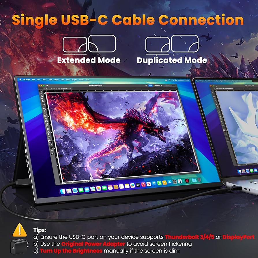 Amazon.com: Upperizon Portable Monitor 16