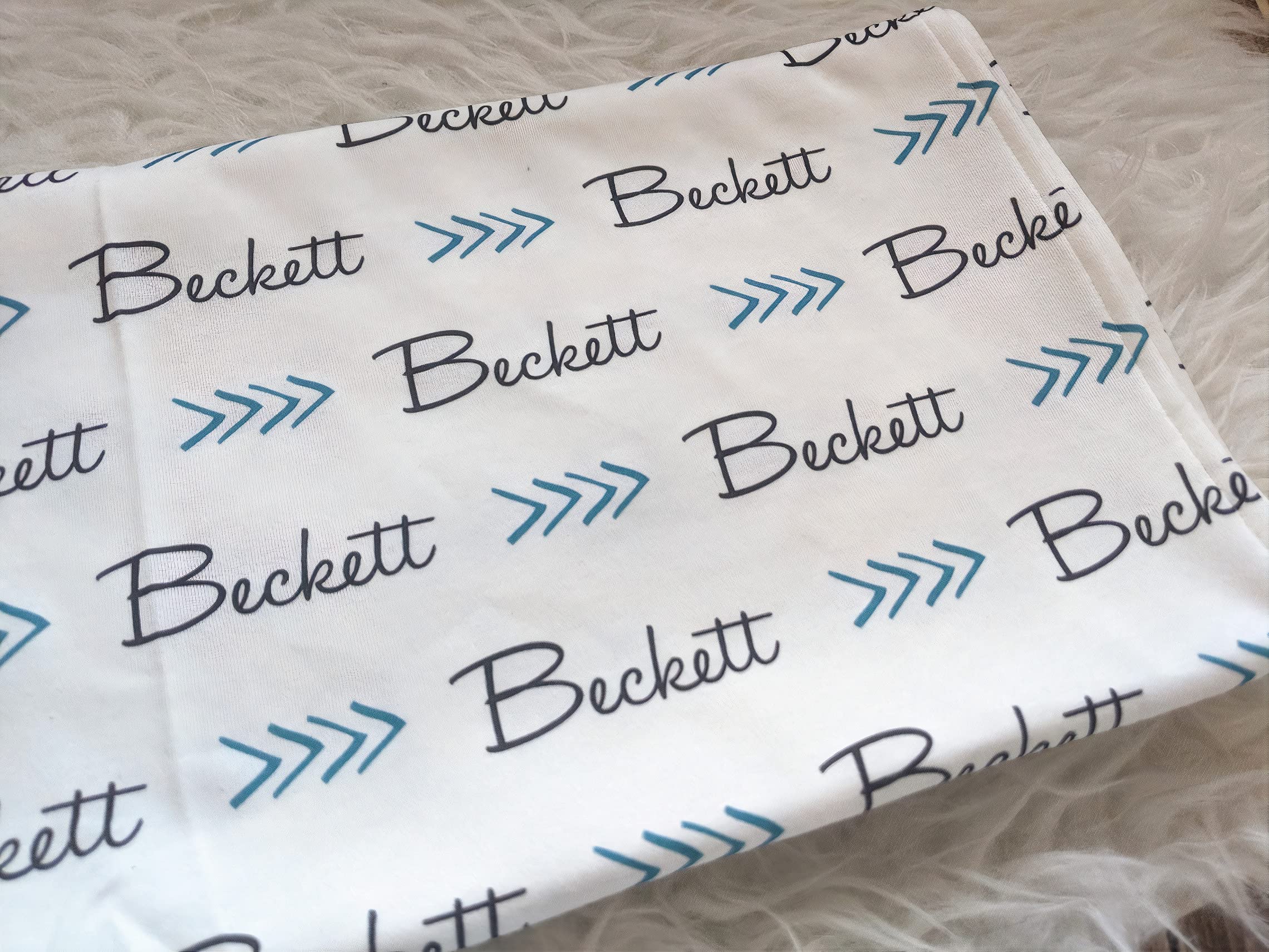 OMGSHIRTS Personalized, Customized Baby Kids Blanket with Name, Customized Baby Blankets for Girls and Boys with Name, Customized Baby Blankets, Customized Gifts for Newborn Boy, New Boys