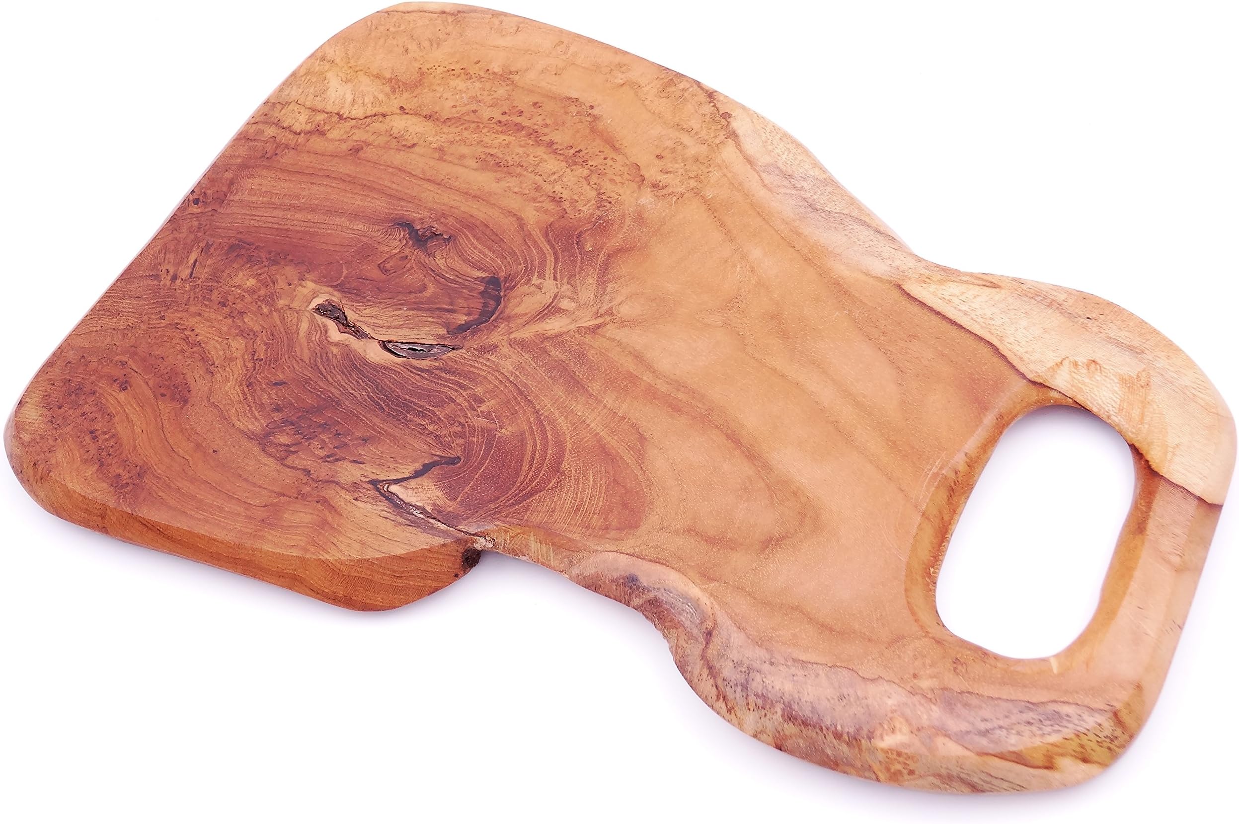 Chopping Board Natural Teak Wood Handcrafted Unique Piece Tapas Aperitif Tray 3