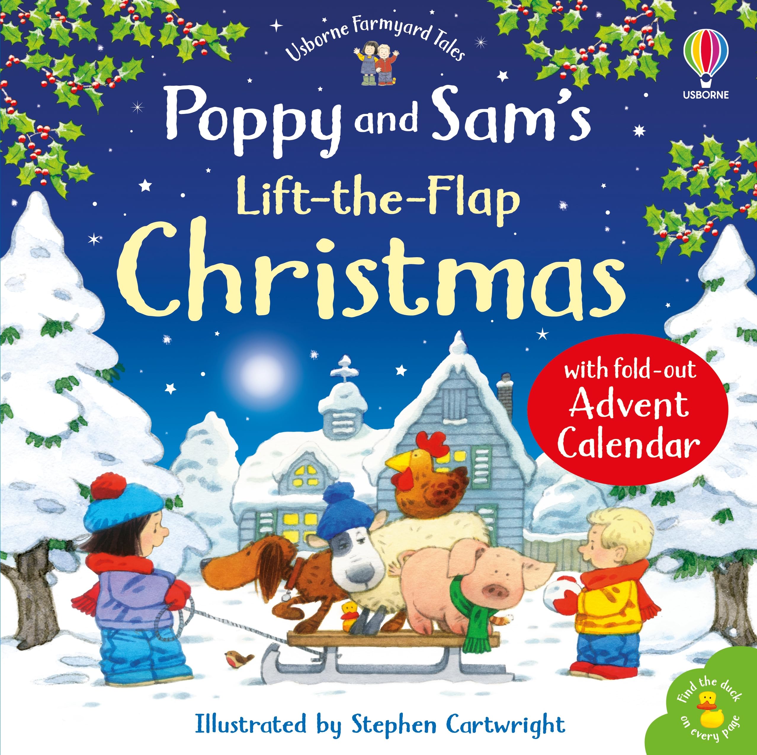 Poppy and Sam's Lift-the-Flap Christmas with Advent Calendar ... - 9781836045441