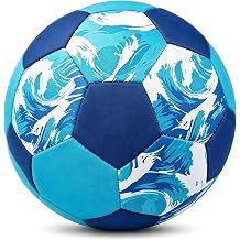 <span>Indoor Soccer Balls Size 5, Kids Youth Safe Silent Play Inside the House | 8.47in, 10oz, Shock Absorbing Fabric foam Outer, No Damage On Walls, Juggling Dribble Up Ball Control with Realistic Bounce</span>