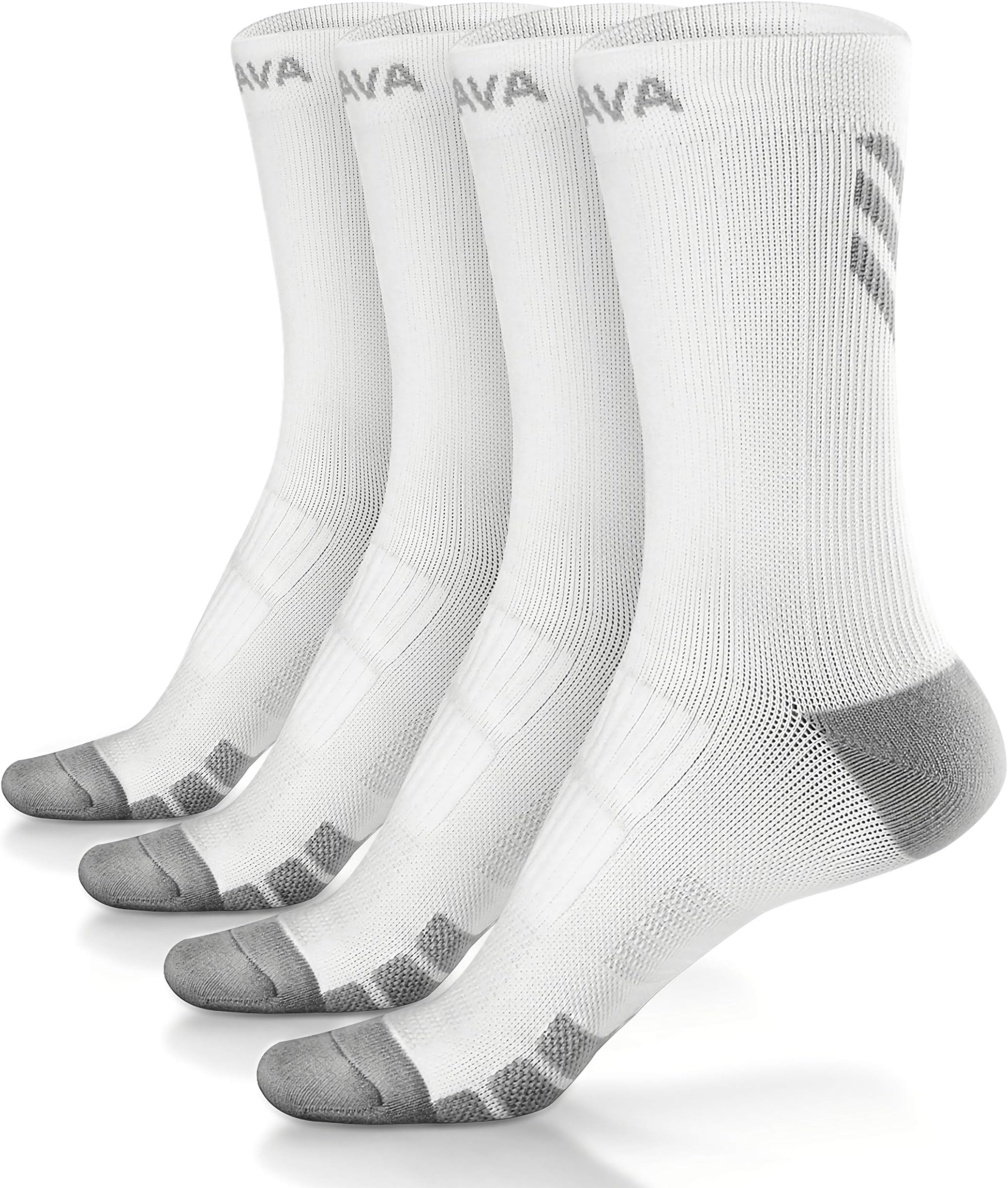 Dri-tech Compression Crew Socks (4/6 Pairs), Comfort Boost Circulation