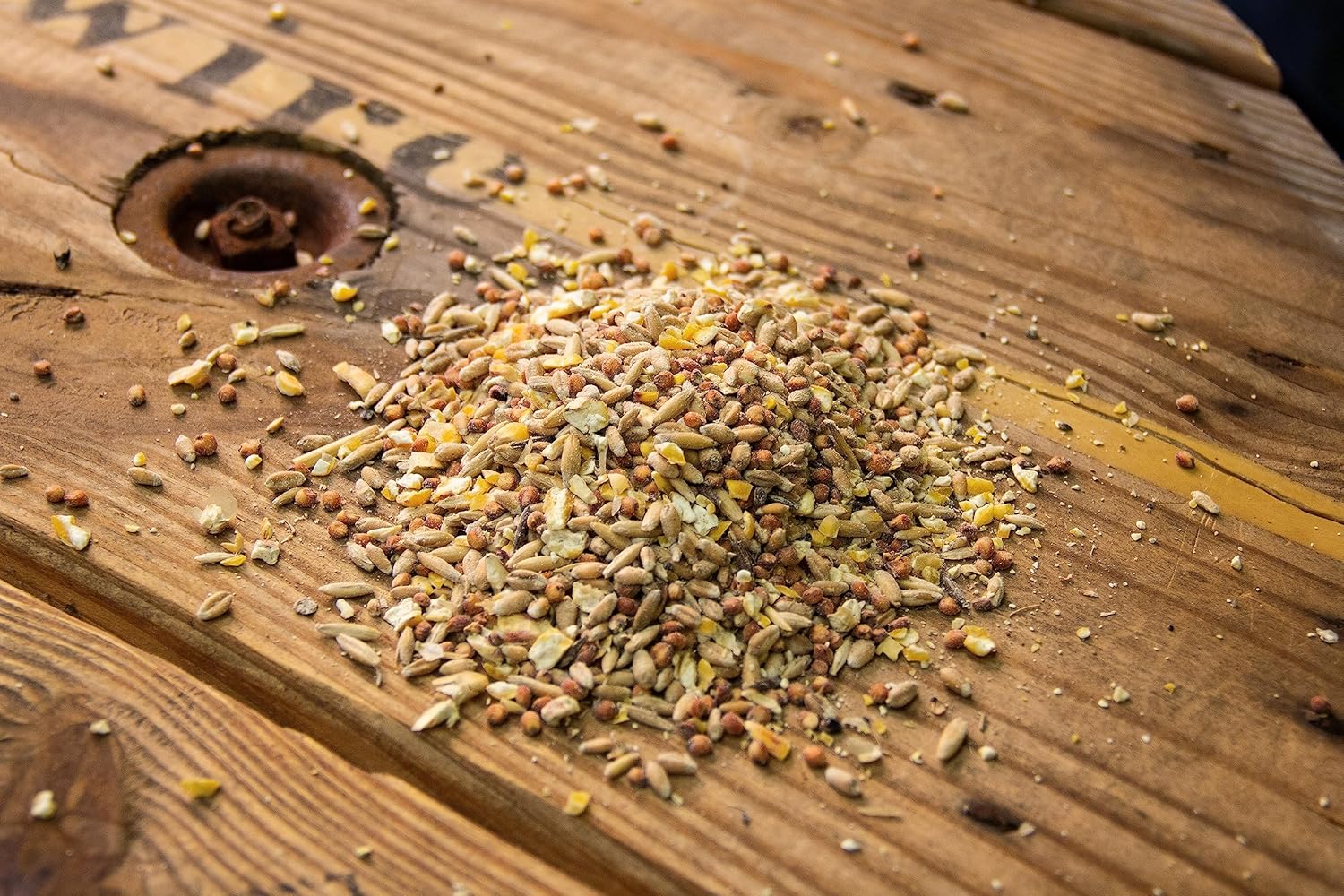 New Country Organics | Chicken Feed | Scratch Feed for Adult Poultry | Soy-Free | 9% Protein | Certified Organic and Non-GMO | 40 lbs