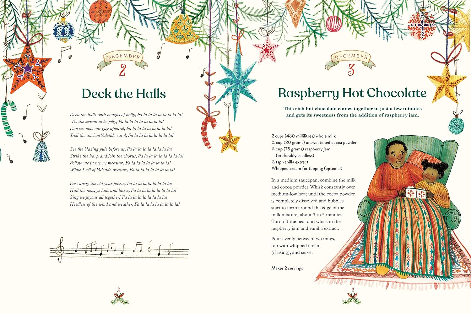 Christmas Is Coming! An Advent Book: Lift the flaps for crafts, games, recipes, stories, and more! - Image 4