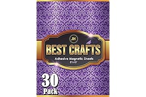Adhesive Magnetic Sheets, Your Crafting Companion!