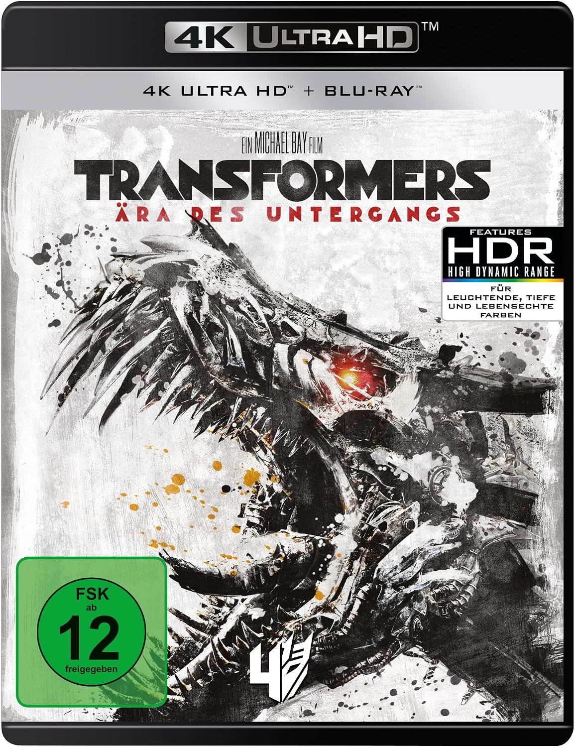 TRANSFORMERS-AERA DES UNT - MO [4K Ultra-HD + Blu-ray] [2014]