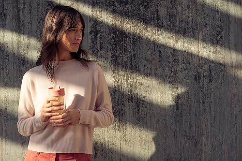 Miniatura 7 de SIGG - Taza de café aislada - Taza de viaje Nova - Apta para lavavajillas - Sin BPA - Vidrio Broscilate - Tapa abatible - Rosa tímido - 13 Oz